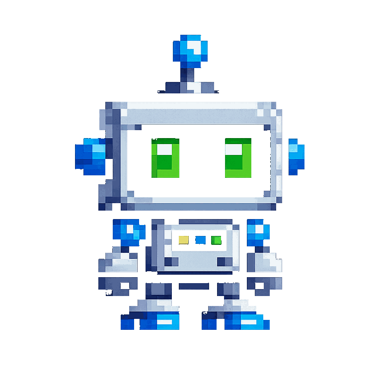 Study Robot Mascot